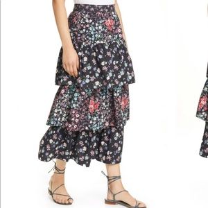 Loveshackfancy maxi skirt